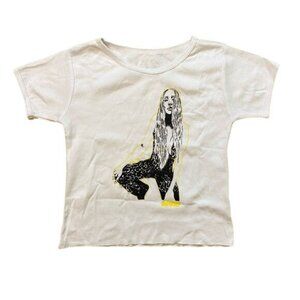 Jesse Jo Stark Short Sleeve Tee in White